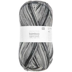 Laine à Chaussettes Socks Bamboo 4 fils - Stone
