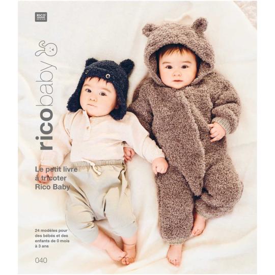 Livre tricot n°40 Rico Baby -  Rico Design, collection pour Bébés