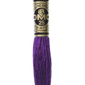 Fil DMC Moulin violet profond